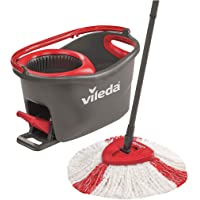 Vileda Turbo Juego de fregona- Negro Y Rojo- 48.5 x 27.5 x 28 cm